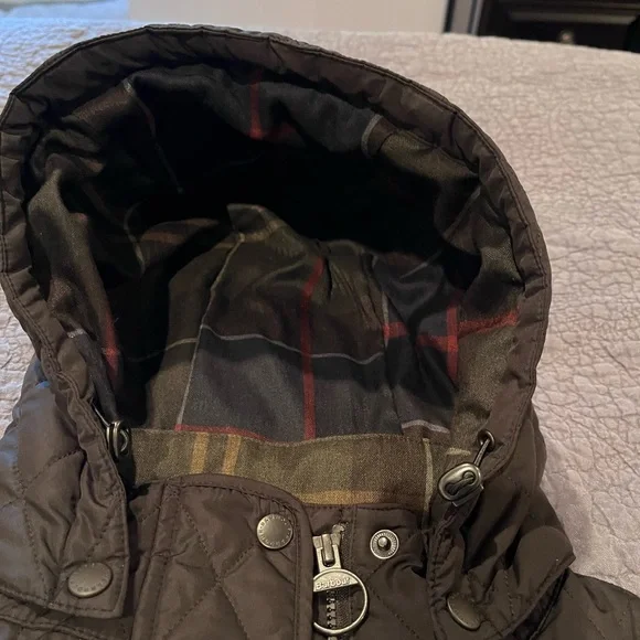 Barbour Cavalry Polarquilt Jacket (Hooded version) - Size 14 - Picture 5 of 10